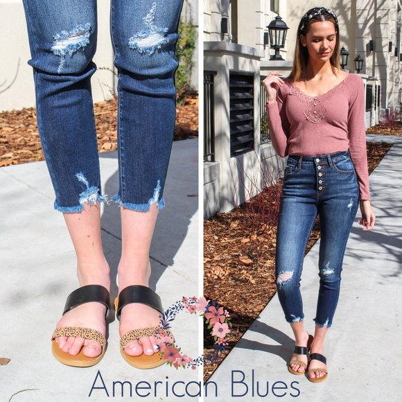 NWT KanCan Jeans Geneva Button Fly Ankle Skinny - Picture 6 of 8